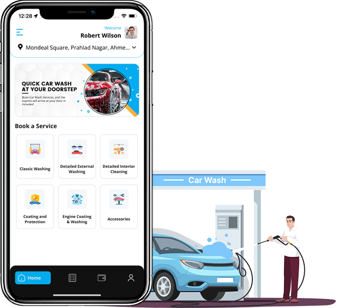 Car Wash App Development