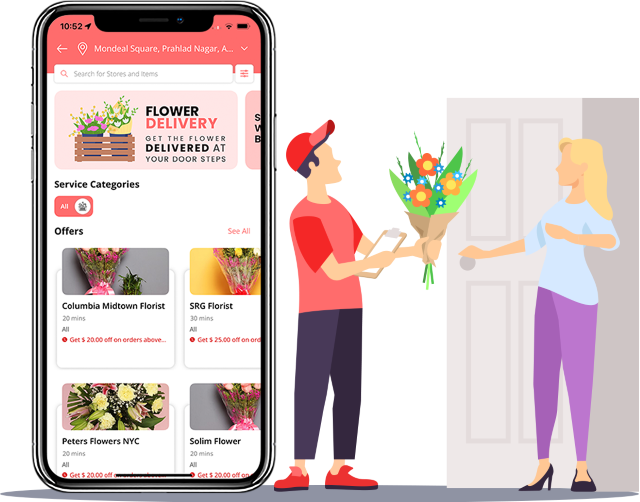 flower delivery app