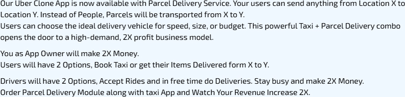 parcel delivery service